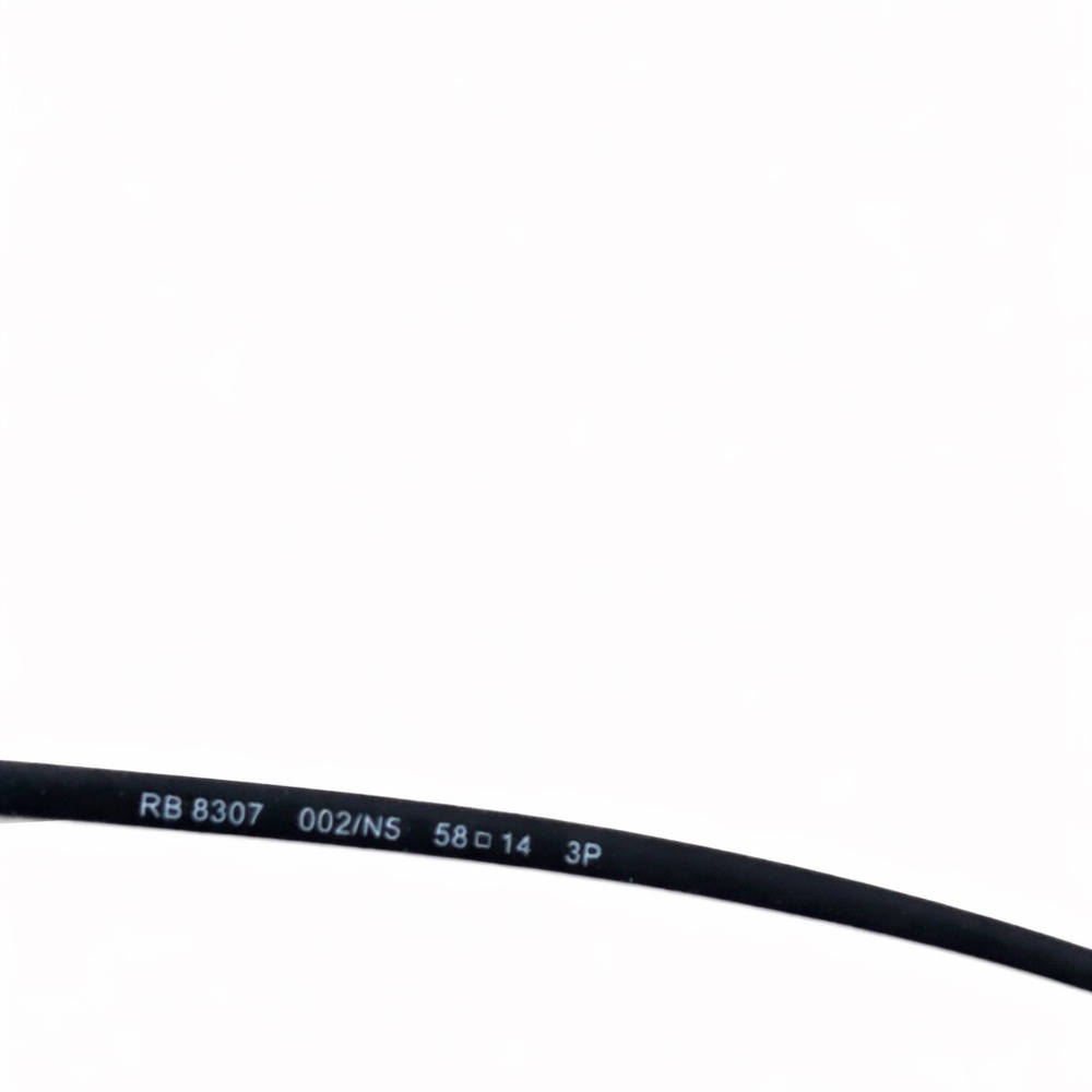 Ray-Ban RB8307 002/NS Polarized Black Sunglasses 58mm - Picture 5 of 5